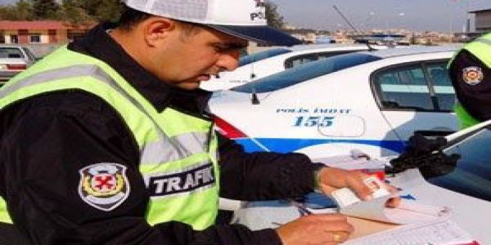 Trabzon'da hatalı sürücülere ceza !