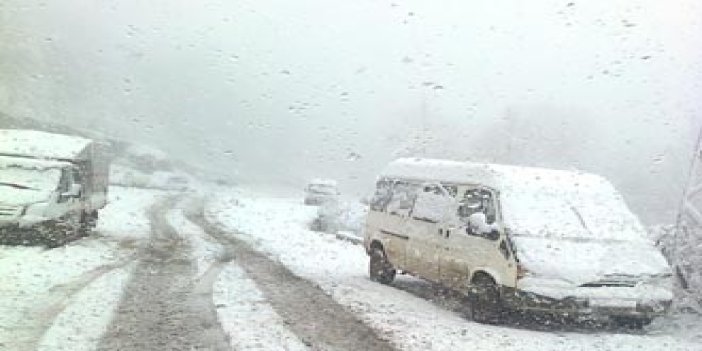 Trabzon'da 405 köy yolu ulaşıma kapalı