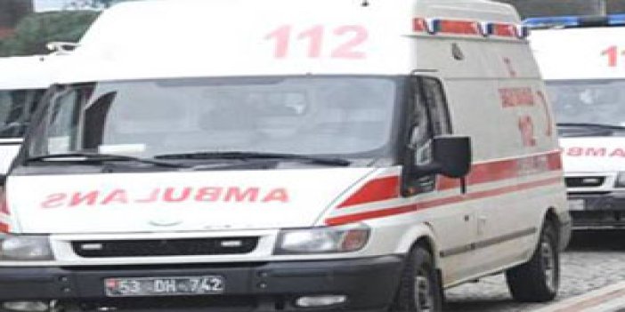 Rize'de 37 ambulans standart dışı çıktı