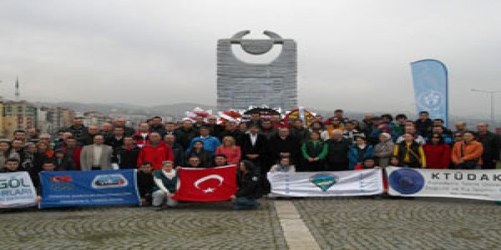 Dağcılar Trabzon'da anıldı