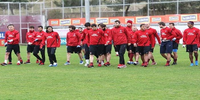 Trabzonspor'da Eskişehirspor maçı hazırlıkları