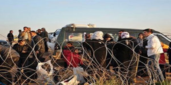 Bin 600 Suriyeli Türkiye'ye sığındı