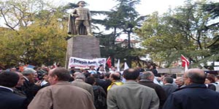 Trabzon'da protesto