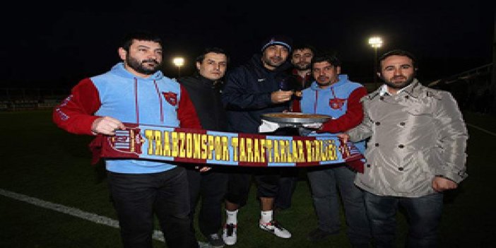 Trabzonspor'a taraftarlardan tam destek