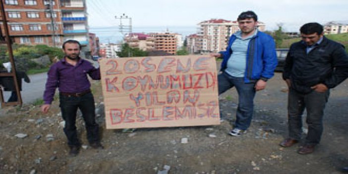 Trabzon Akçaabat'ta 18 isyanı