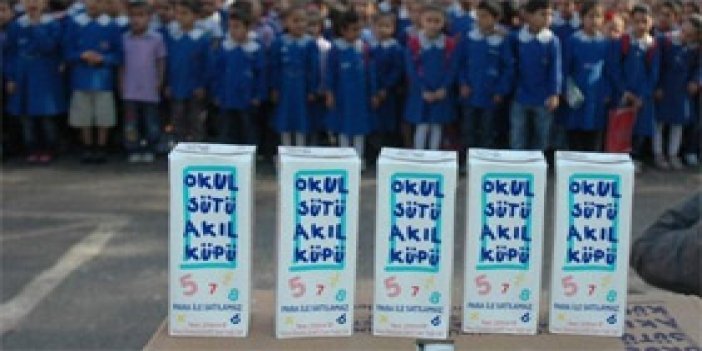 Trabzon'da okullarda süt dağıtımı başladı
