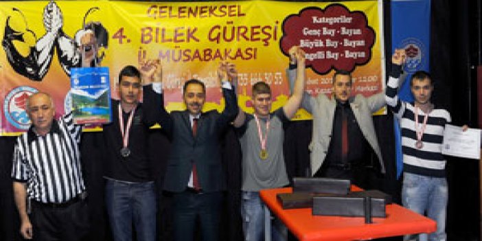 Trabzon'da Güreş Turnuvası sona erdi