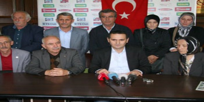 Trabzonlu şehit ailelerinden 'BDP' tepkisi!