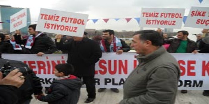 Ankara'da futbol eylemi