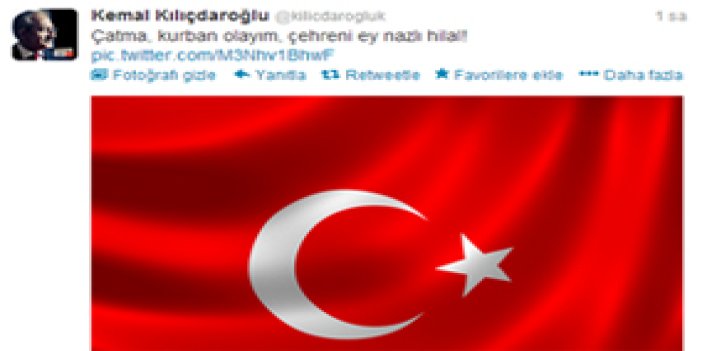 Kılıçdaroğlu'ndan bayraklı tepki!