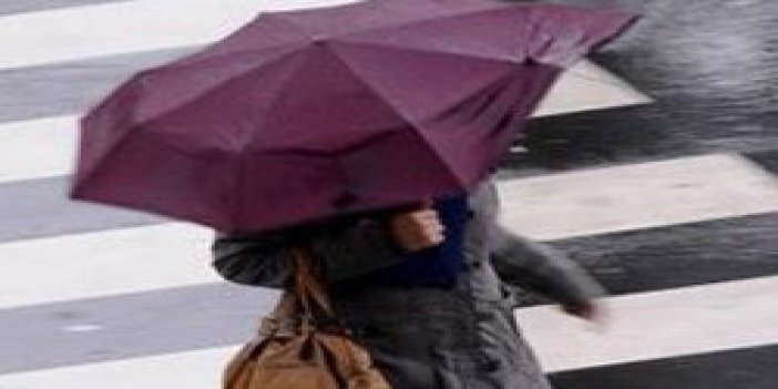 Rize'de sağanak yağış uyarısı