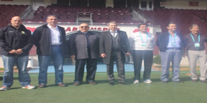 U-20 Turnuvası heyetleri Trabzon'da!