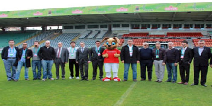 FİFA U20 Dünya Kupası Heyeti Rize'de