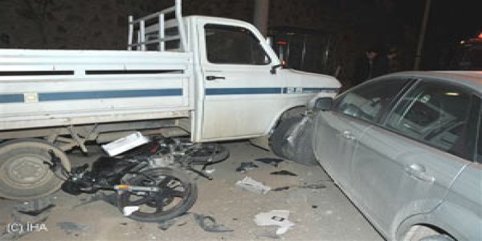 Trabzonlu genç kaza kurbanı!