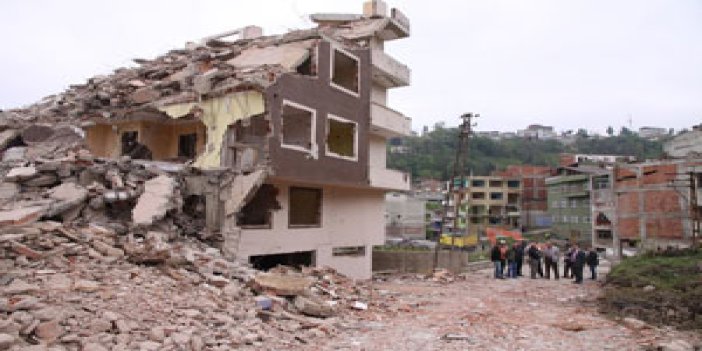 Rize'de yıkımlar 2 ayda tamamlanacak