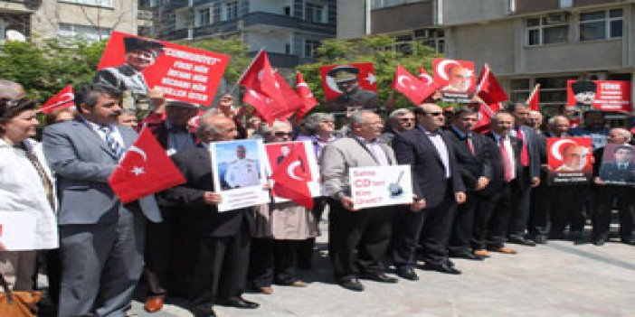 Trabzon'da sezsiz çığlık eylemi yapıldı