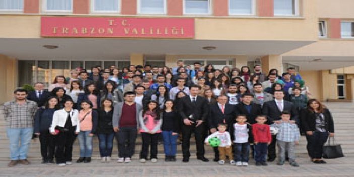 Ankara Üniversitesi öğrencileri Trabzon'da