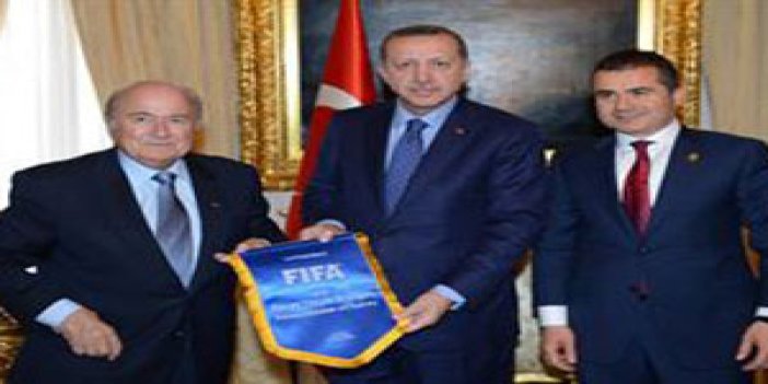 Erdoğan, FIFA Başkanı'nı kabul etti