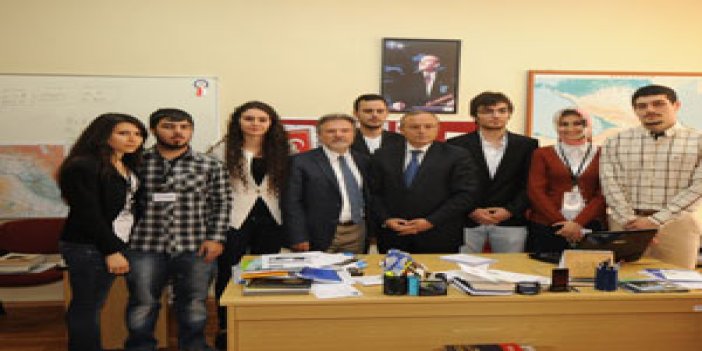 Kızılcık'dan KTÜ'lü öğrencilere anlamlı mesaj