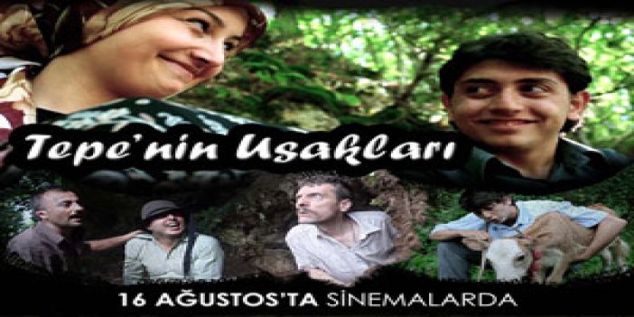 Trabzon'un köyünde sinema galası!
