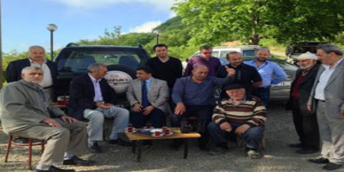 Trabzon'un köylerinde çözüm süreci anlatılıyor