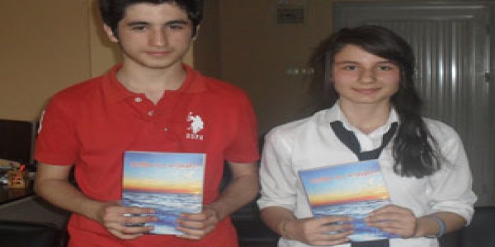 Trabzon'da öğrencinin sesi kitap oldu