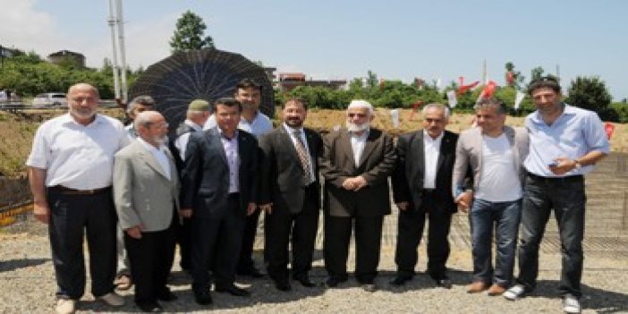 Trabzon'da Külliye'nin temeli atıldı