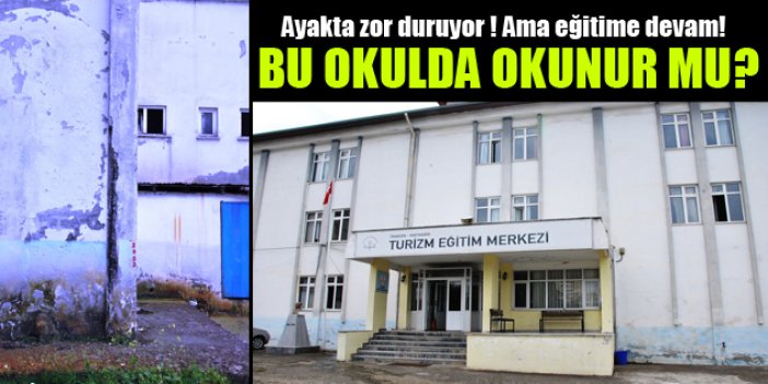 Trabzon'da böyle okul olur mu?