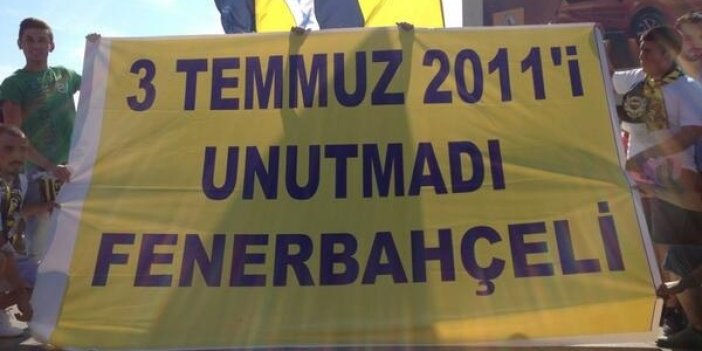 Gezi parkında aklanamazsın Fenerbahçeli