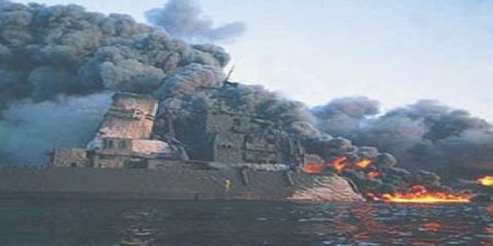 Türk gemisinde yangın