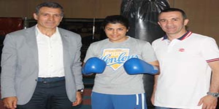 Trabzonlu  boksör'ün olimpiyat hayali