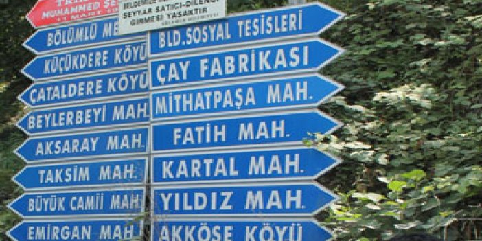 İstanbul değil Trabzon