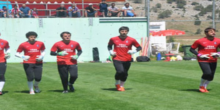 Trabzonspor antremanları hız kesmiyor