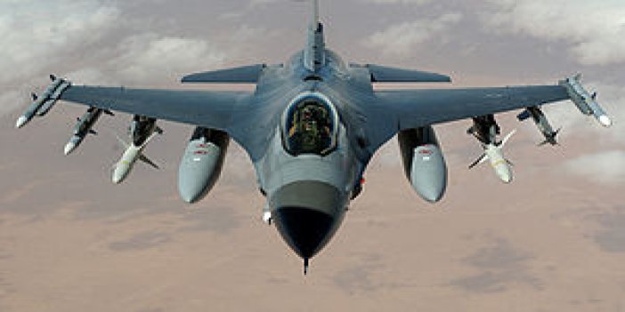 İsrail F-16'sı Gazze'ye düştü!
