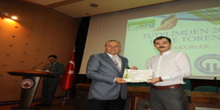 Trabzon'da sertifika töreni düzenlendi