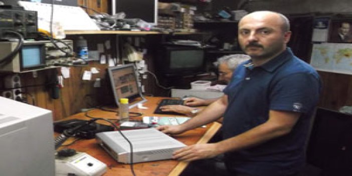 Trabzon'da televizyon tamircileri isyan etti
