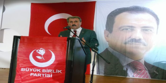 BBP Genel Başkanı Destici Trabzon'da