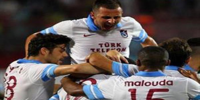 Trabzonspor ilk kez gruplarda