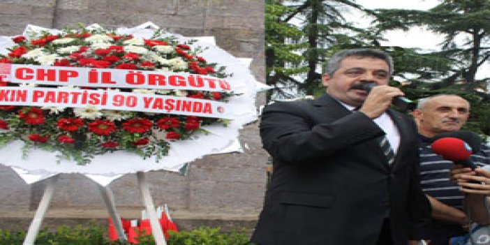 CHP Trabzon'da 90. Yılını kutladı