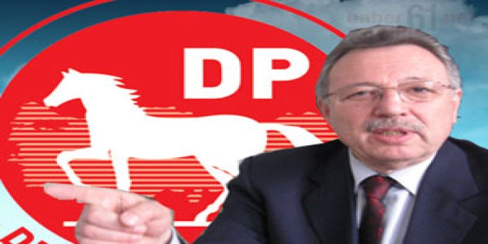DP Trabzon İl Başkanı Davutoğlu'nu eleştirdi