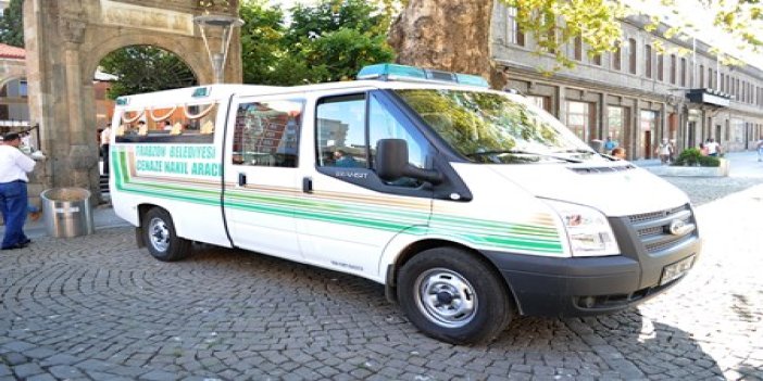 Trabzon'da Cenaze hizmetleri için yeni araç