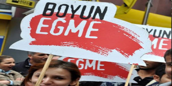Trabzon'da "Suriye" protestosu!