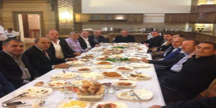 Kayserispor'dan, Trabzonspor'a dostluk yemeği