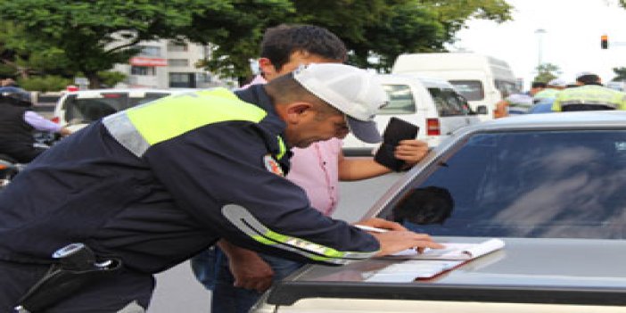 Samsun'da sürücülere ceza yağdı