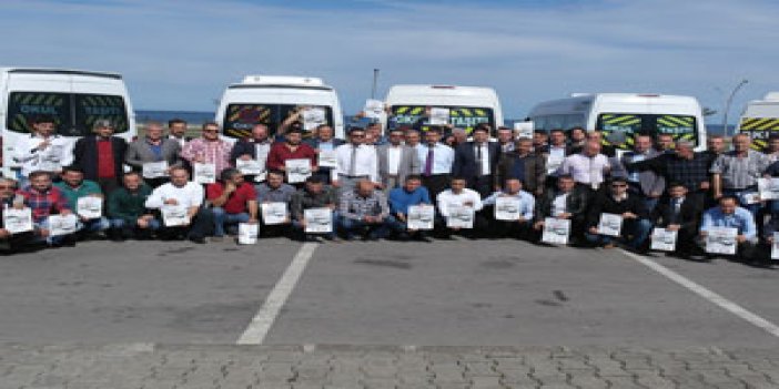 Trabzon'da servis şoförleri sıkıntılı