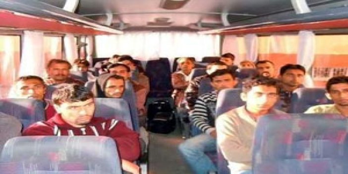 Erzurumda yabancı uyruklu 19 kaçak yakalandı
