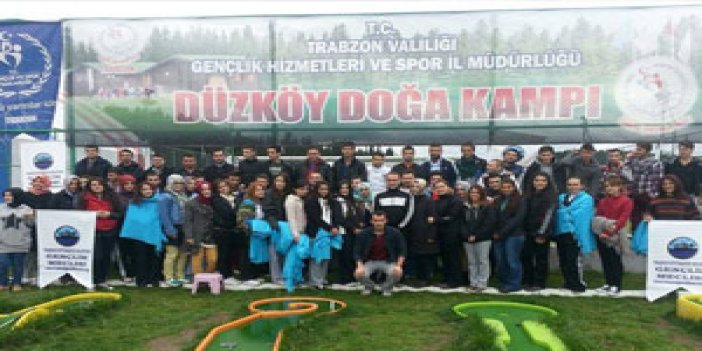 Trabzon'da Gençlere doğa dopingi