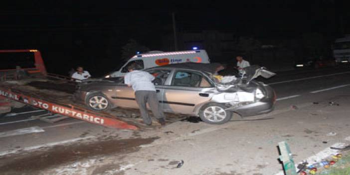 Samsun'un Havza İlçesinde Meydana gelen kazada 4 kişi yaralandı. 7 Ekim 2013