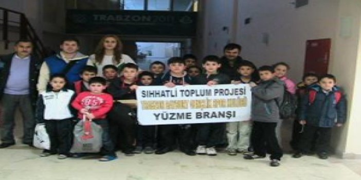 Trabzon'da  Sıhhatli Toplum projesi