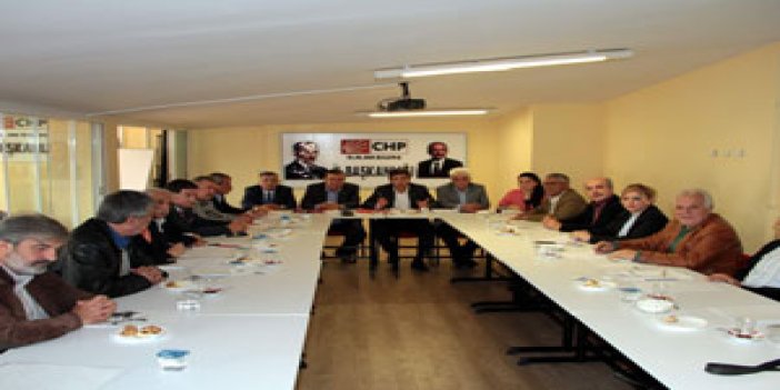 CHP'de danışma toplantısı